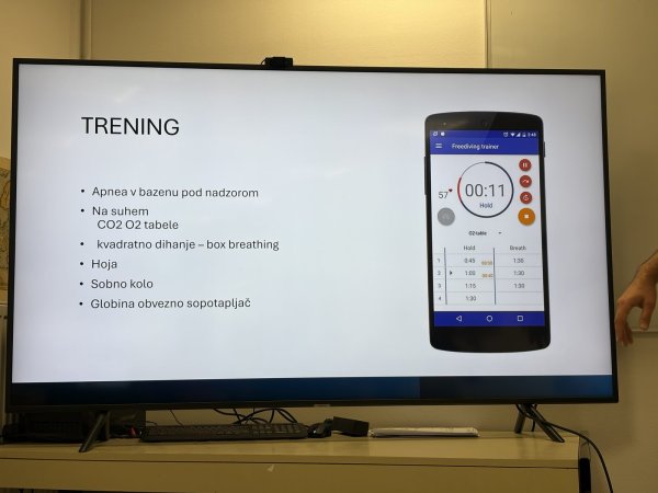 Predavanje - Varno potapljanje v teoriji in praksi